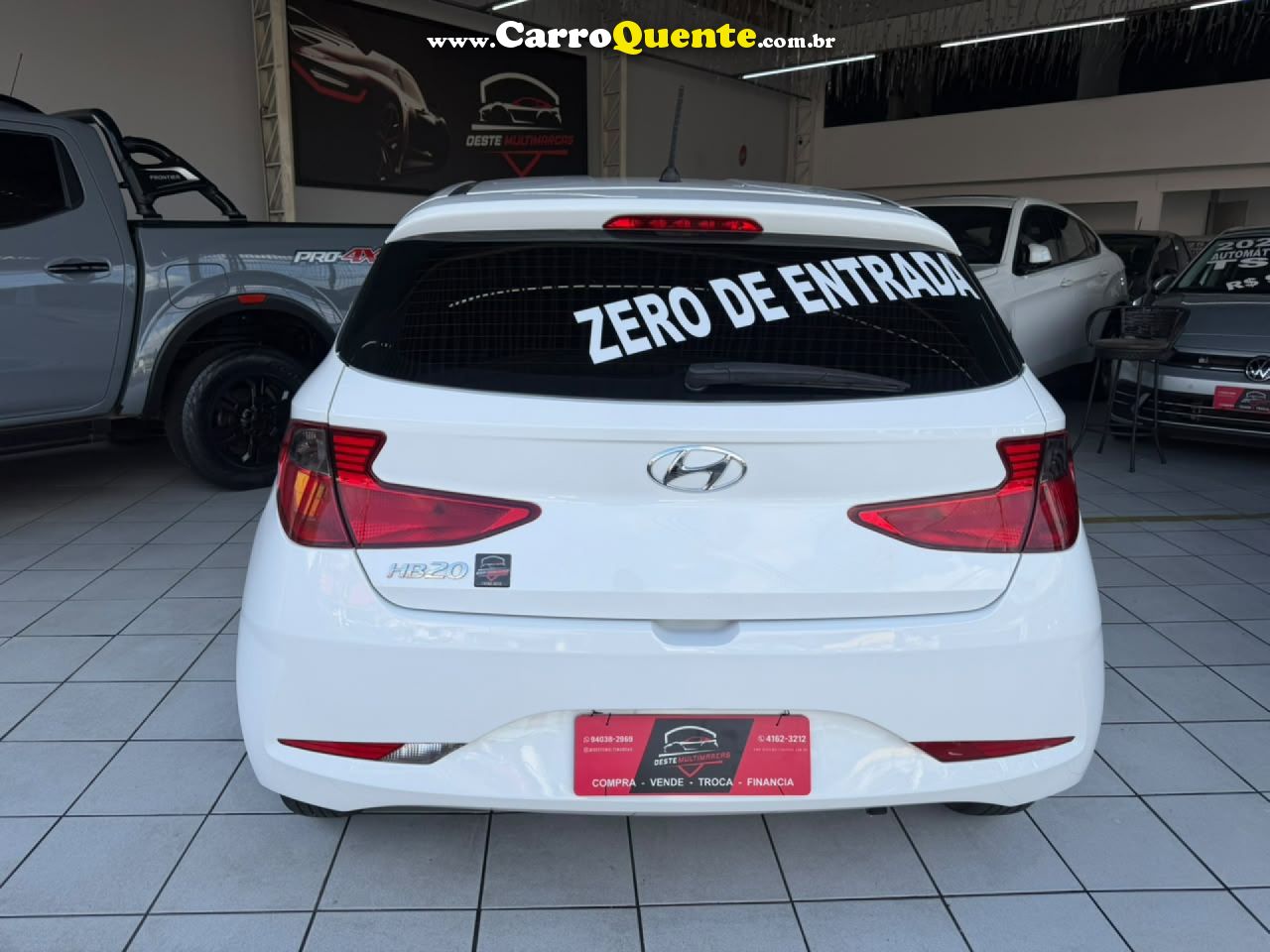HYUNDAI   HB20 SENSE 1.0 FLEX 12V MEC.   BRANCO 2020 1.0 FLEX - Loja