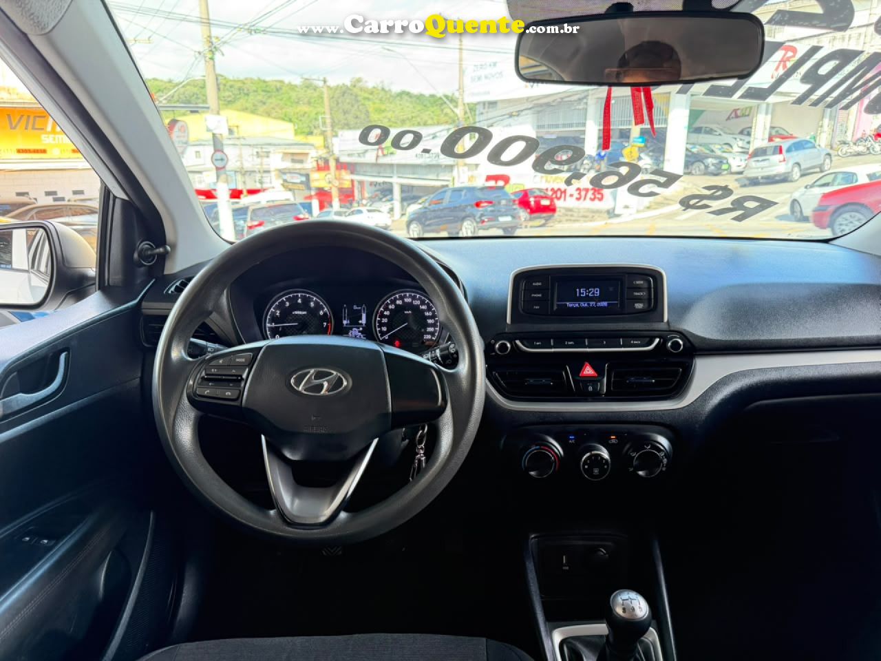HYUNDAI   HB20 SENSE 1.0 FLEX 12V MEC.   BRANCO 2020 1.0 FLEX - Loja