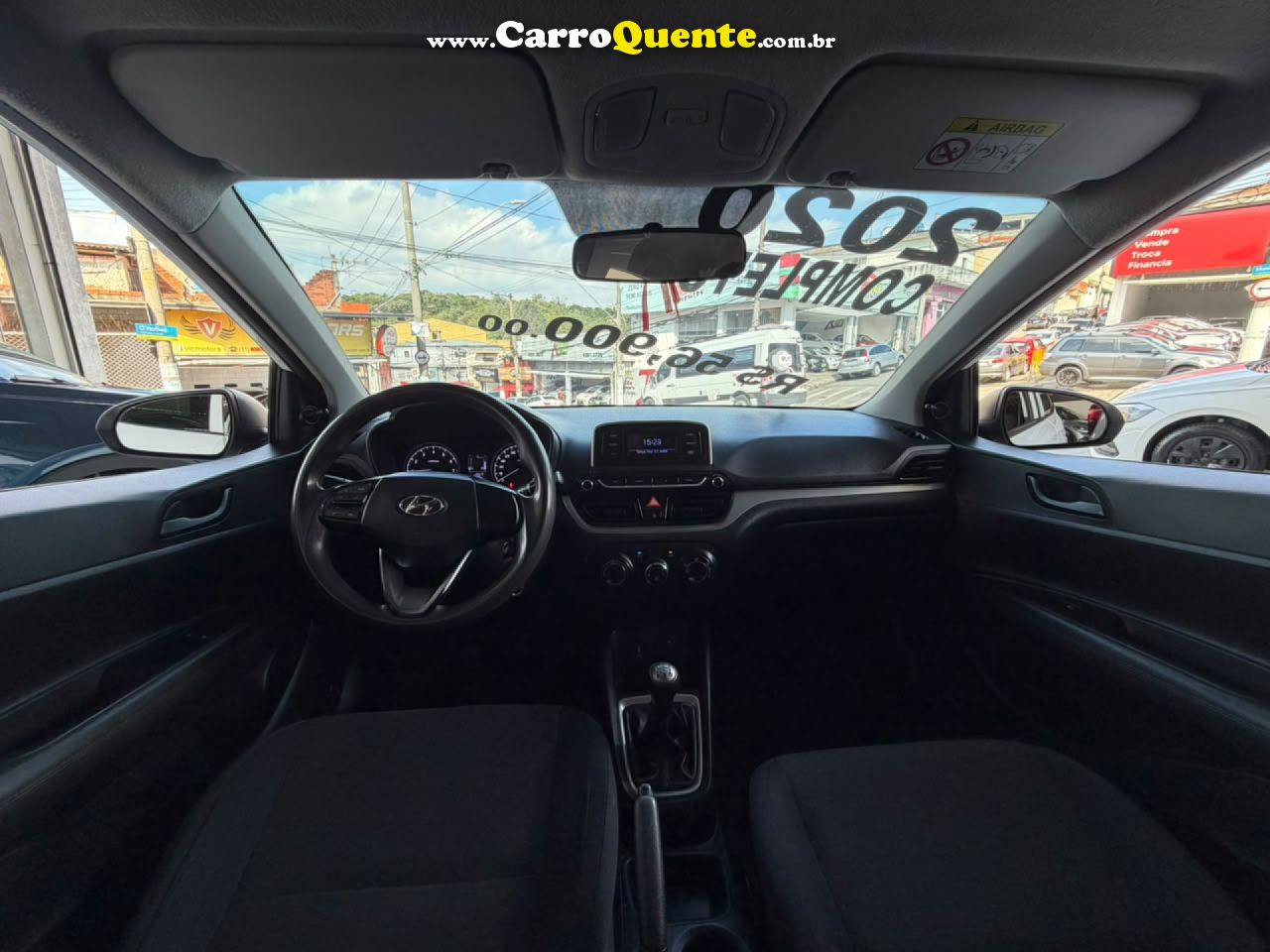 HYUNDAI   HB20 SENSE 1.0 FLEX 12V MEC.   BRANCO 2020 1.0 FLEX - Loja