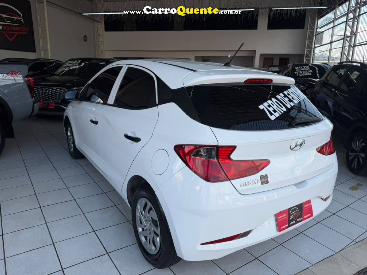 HYUNDAI   HB20 SENSE 1.0 FLEX 12V MEC.   BRANCO 2020 1.0 FLEX - Loja