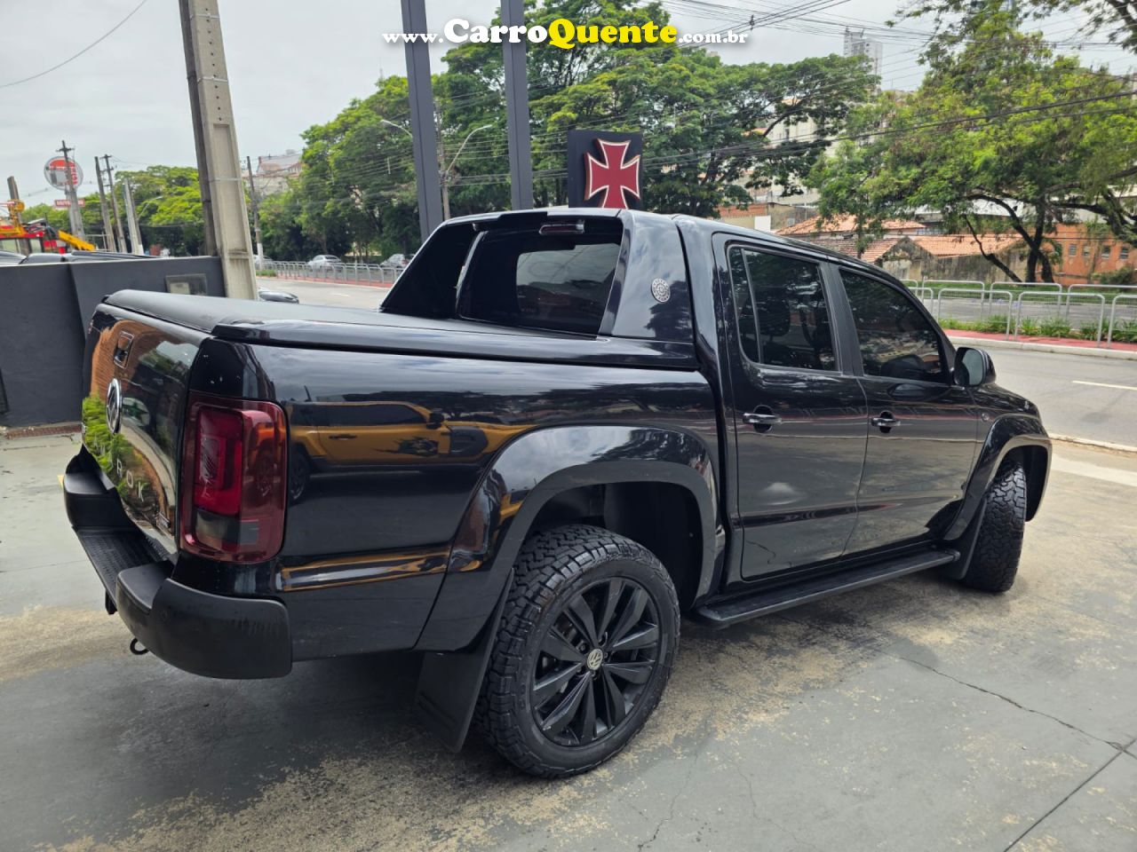 VOLKSWAGEN   AMAROK EXTREME CD 3.0 4X4 TB DIES. AUT.   PRETO 2019 3.0 DIESEL - Loja