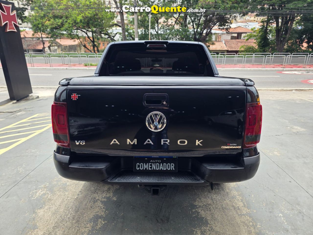 VOLKSWAGEN   AMAROK EXTREME CD 3.0 4X4 TB DIES. AUT.   PRETO 2019 3.0 DIESEL - Loja