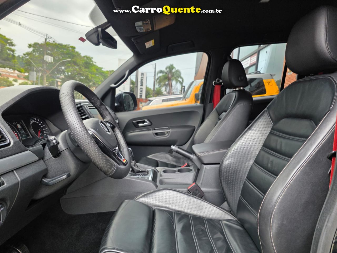 VOLKSWAGEN   AMAROK EXTREME CD 3.0 4X4 TB DIES. AUT.   PRETO 2019 3.0 DIESEL - Loja