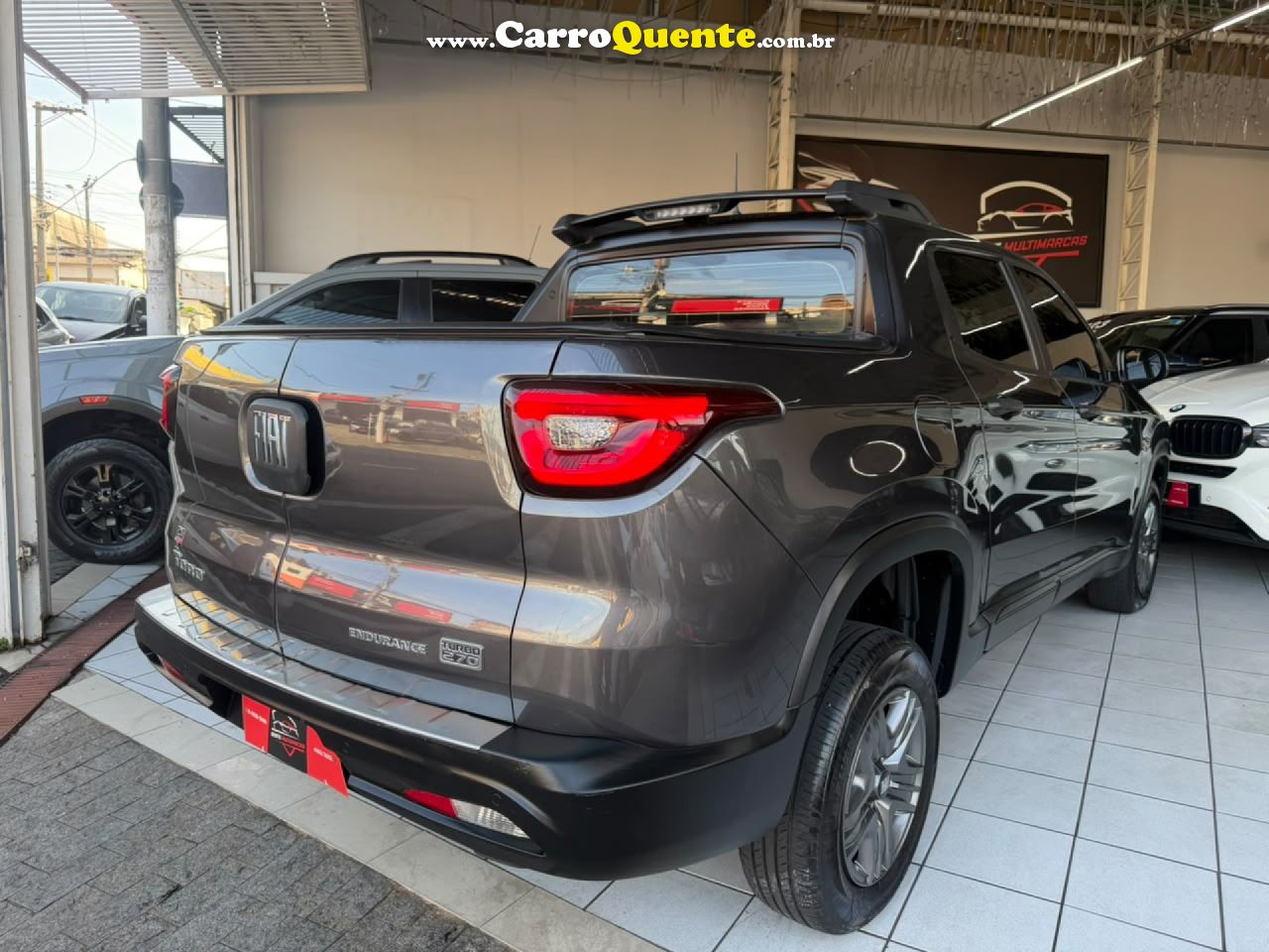 FIAT   TORO ENDURANCE 1.3 T270 4X2 FLEX AUT.   CINZA 2023 1.3 FLEX - Loja