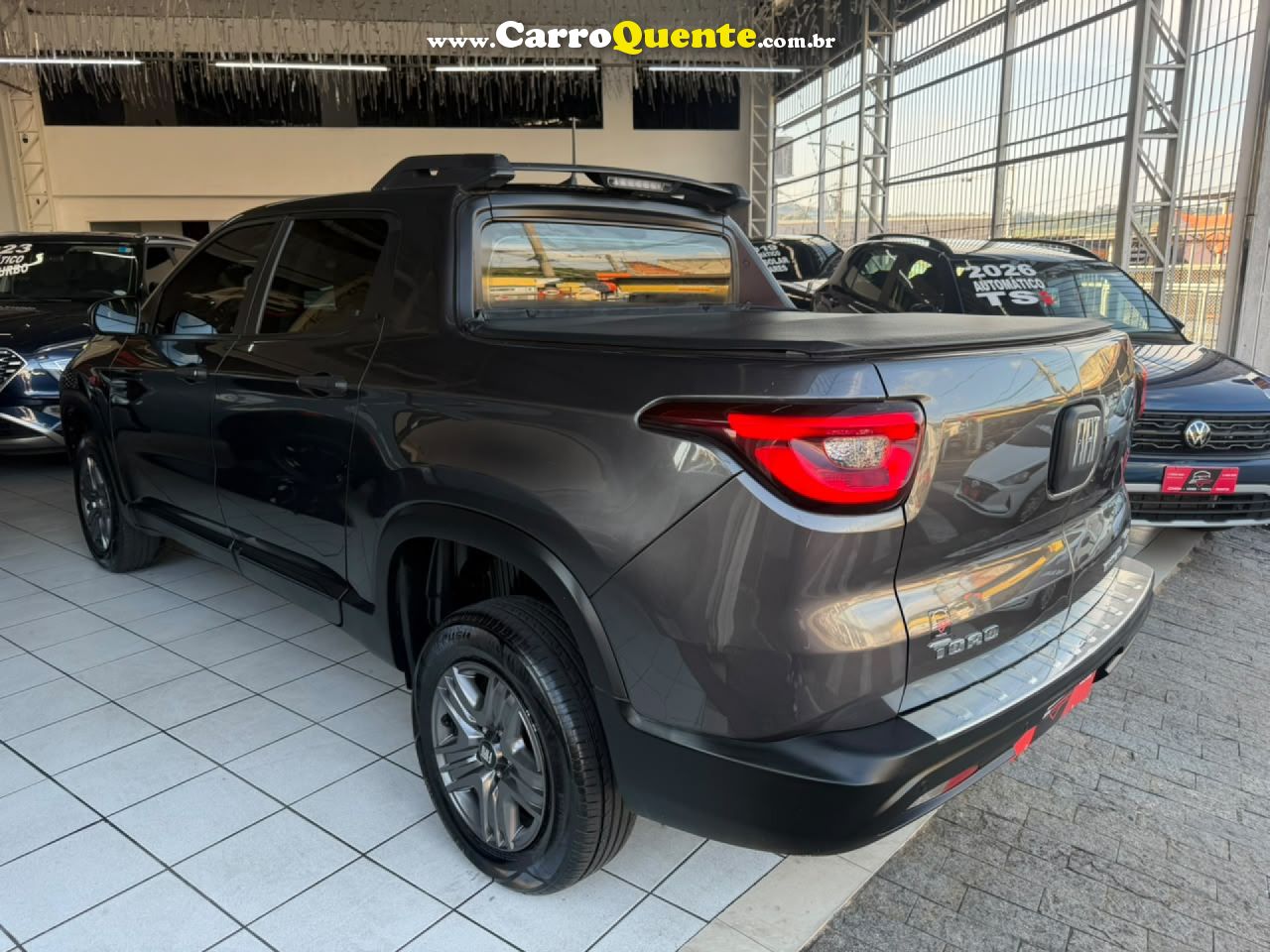 FIAT   TORO ENDURANCE 1.3 T270 4X2 FLEX AUT.   CINZA 2023 1.3 FLEX - Loja