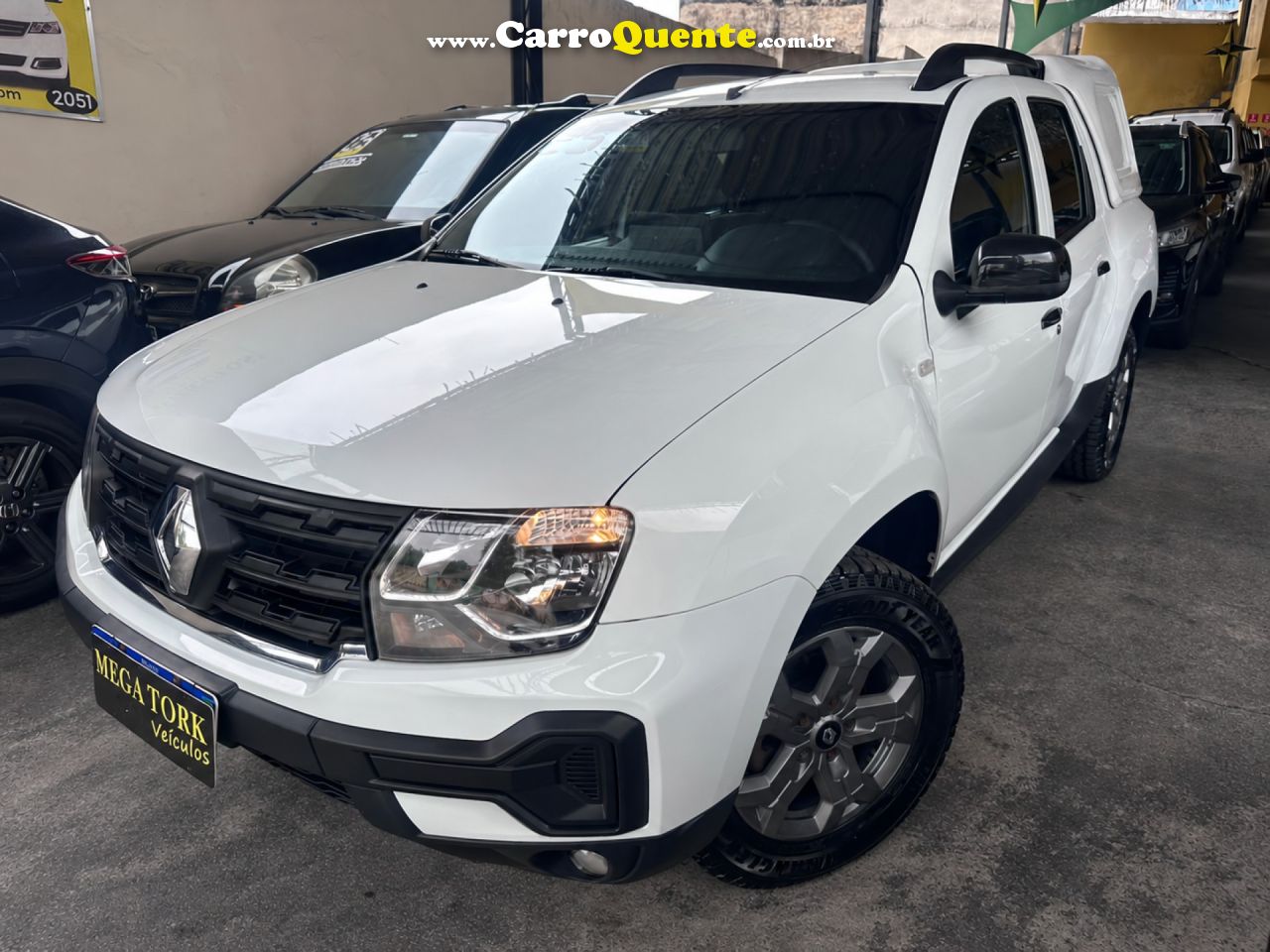 RENAULT   OROCH INTENSE 1.6 FLEX 16V MEC.   BRANCO 2025 1.6 FLEX - Loja