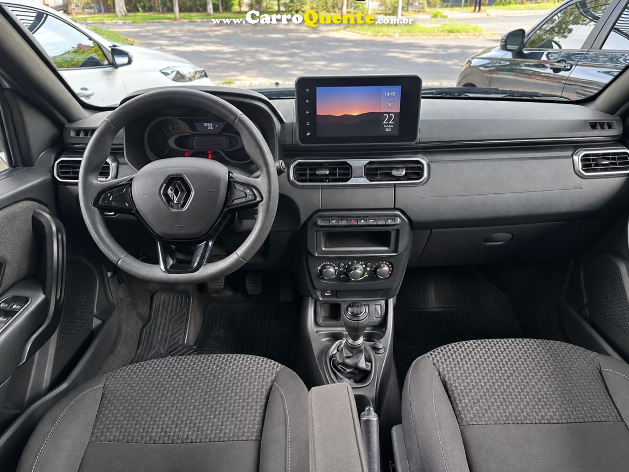 RENAULT   OROCH INTENSE 1.6 FLEX 16V MEC.   BRANCO 2025 1.6 FLEX - Loja