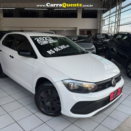 VOLKSWAGEN   POLO TRACK 1.0 FLEX 12V 5P   BRANCO 2023 1.0 FLEX