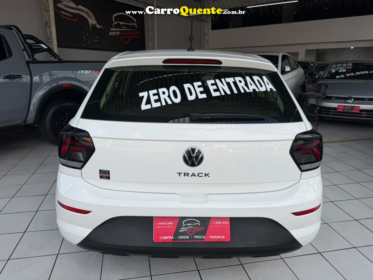 VOLKSWAGEN   POLO TRACK 1.0 FLEX 12V 5P   BRANCO 2023 1.0 FLEX - Loja