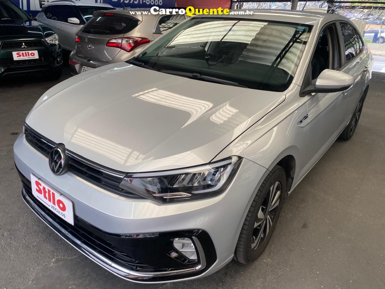 VOLKSWAGEN   VIRTUS COMFORT. 200 TSI 1.0 FLEX 12V AUT   PRATA 2024 1.0 FLEX - Loja