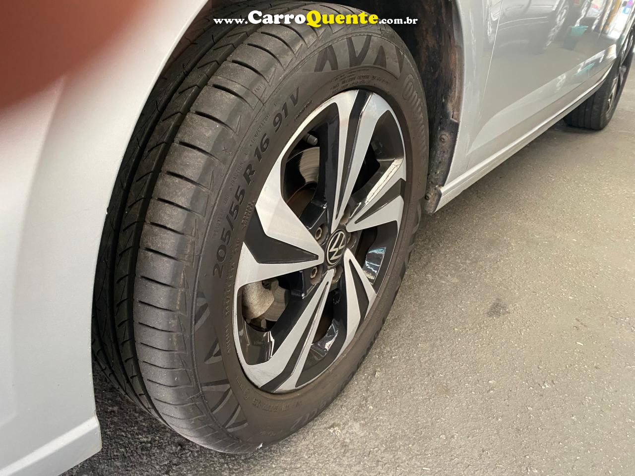 VOLKSWAGEN   VIRTUS COMFORT. 200 TSI 1.0 FLEX 12V AUT   PRATA 2024 1.0 FLEX - Loja