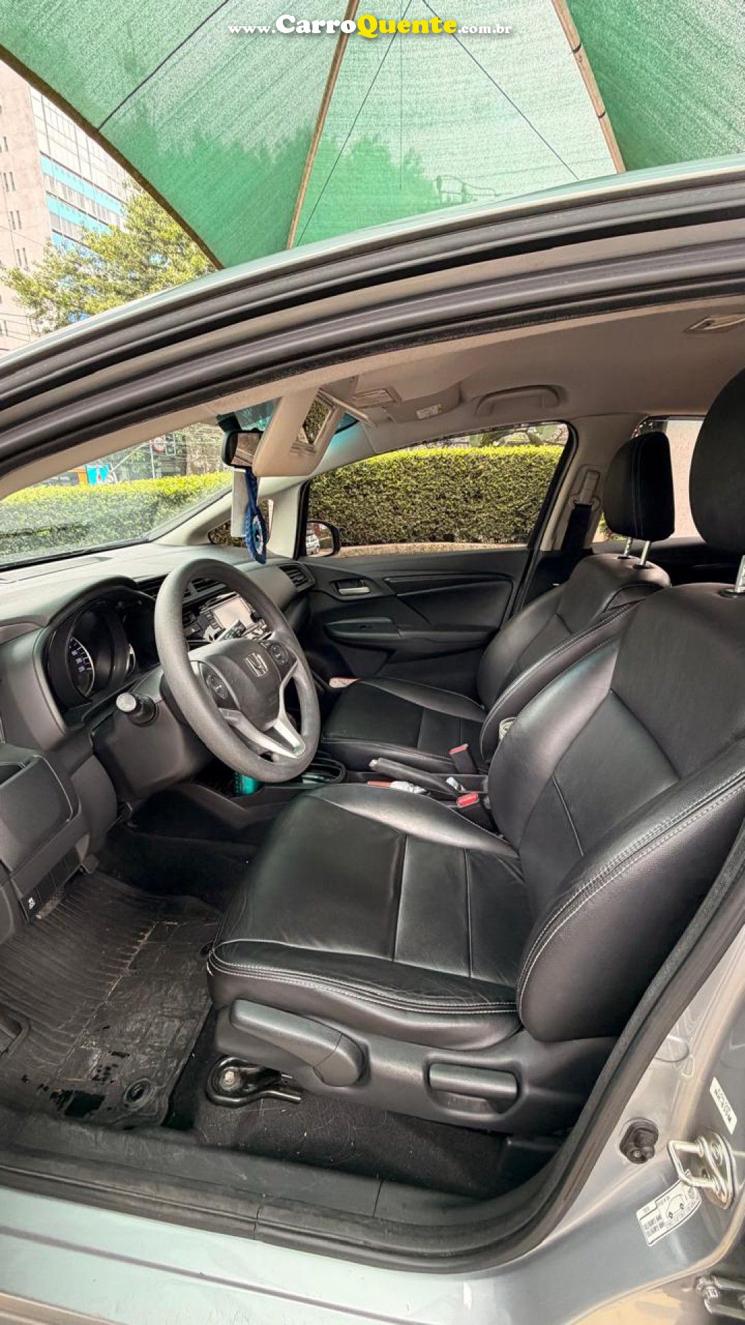 HONDA   FIT PERSONAL 1.5 FLEXONE 16V 5P AUT.   PRATA 2018 1.5 FLEX - Loja