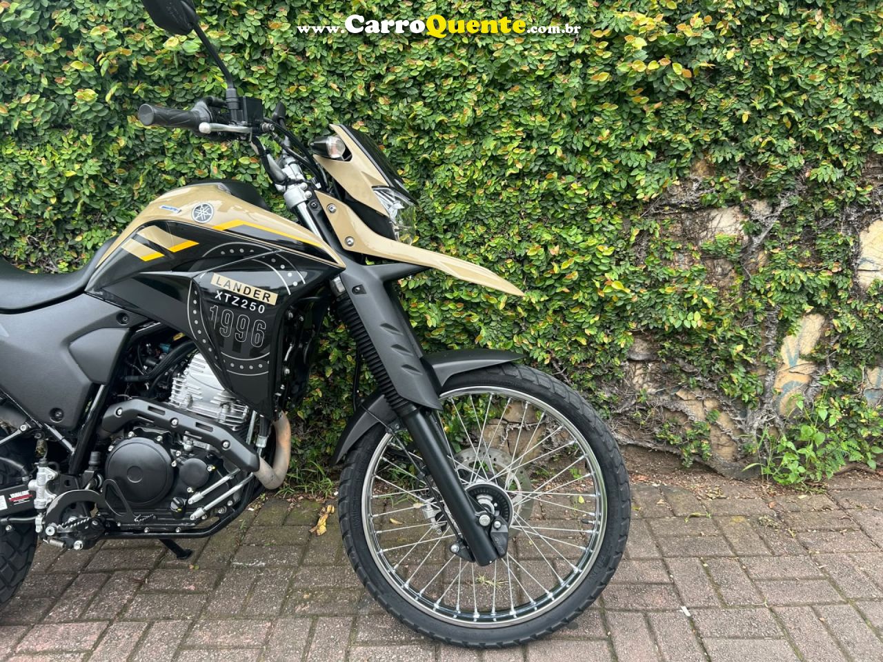 YAMAHA    XTZ 250 LANDER   BEGE 2023 250 GASOLINA - Loja