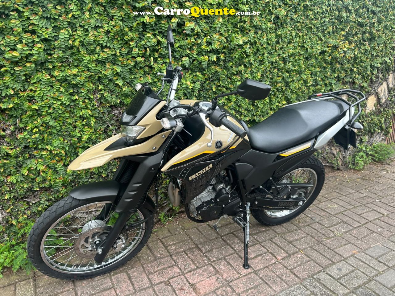 YAMAHA    XTZ 250 LANDER   BEGE 2023 250 GASOLINA - Loja