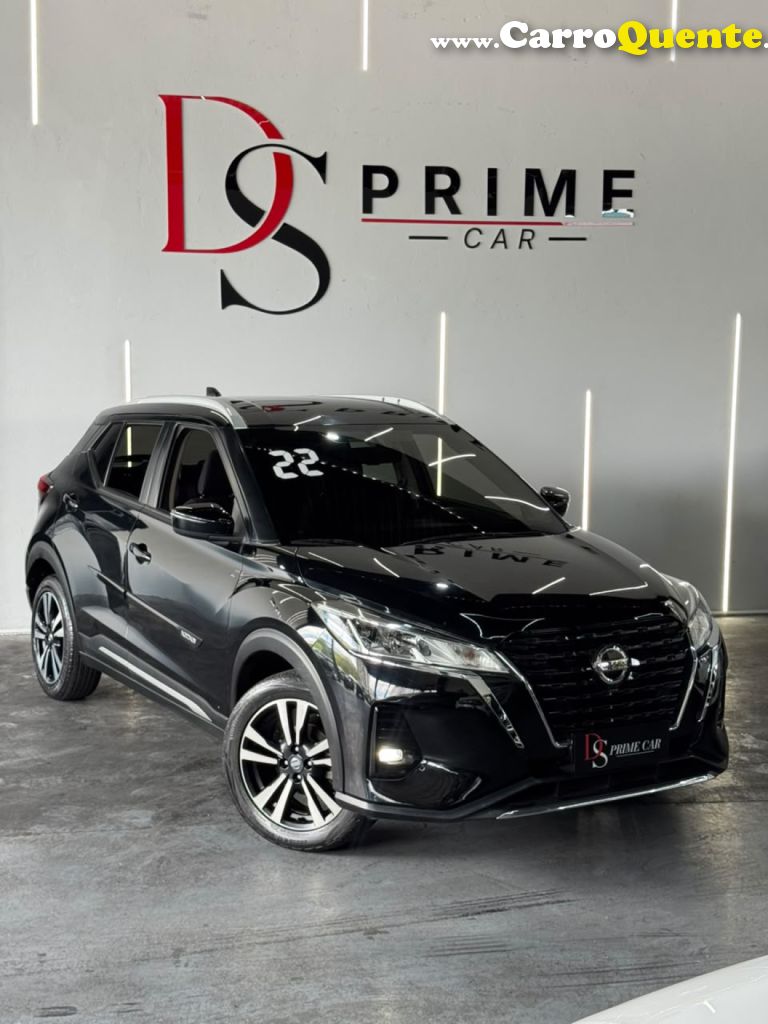 NISSAN   KICKS ADVANCE 1.6 16V FLEX AUT.   PRETO 2022 1.6 FLEX - Loja