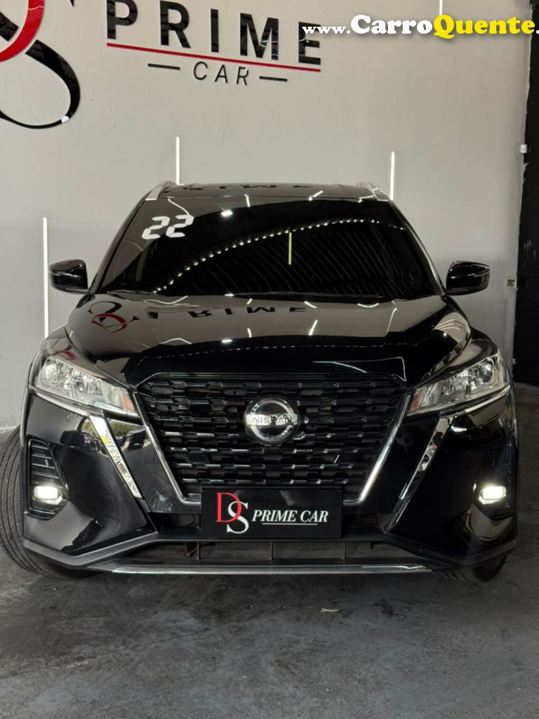 NISSAN   KICKS ADVANCE 1.6 16V FLEX AUT.   PRETO 2022 1.6 FLEX - Loja