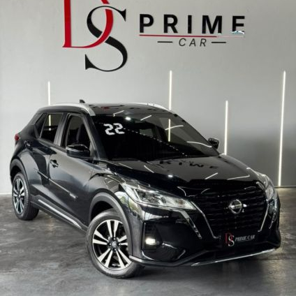 NISSAN   KICKS ADVANCE 1.6 16V FLEX AUT.   PRETO 2022 1.6 FLEX