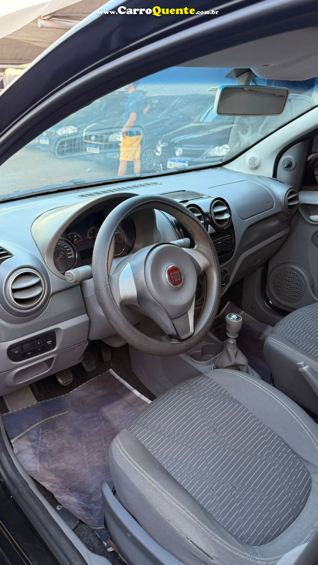 FIAT   PALIO WEEK. ATTRACTIVE 1.4 FIRE FLEX 8V   PRETO 2013 1.4 FLEX - Loja