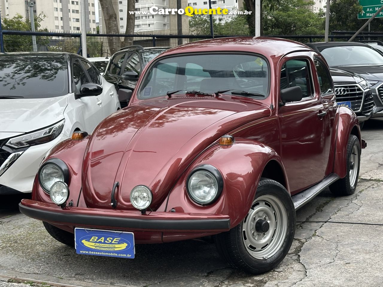 VOLKSWAGEN   FUSCA   VERMELHO 1994 1600 ÁLCOOL - Loja