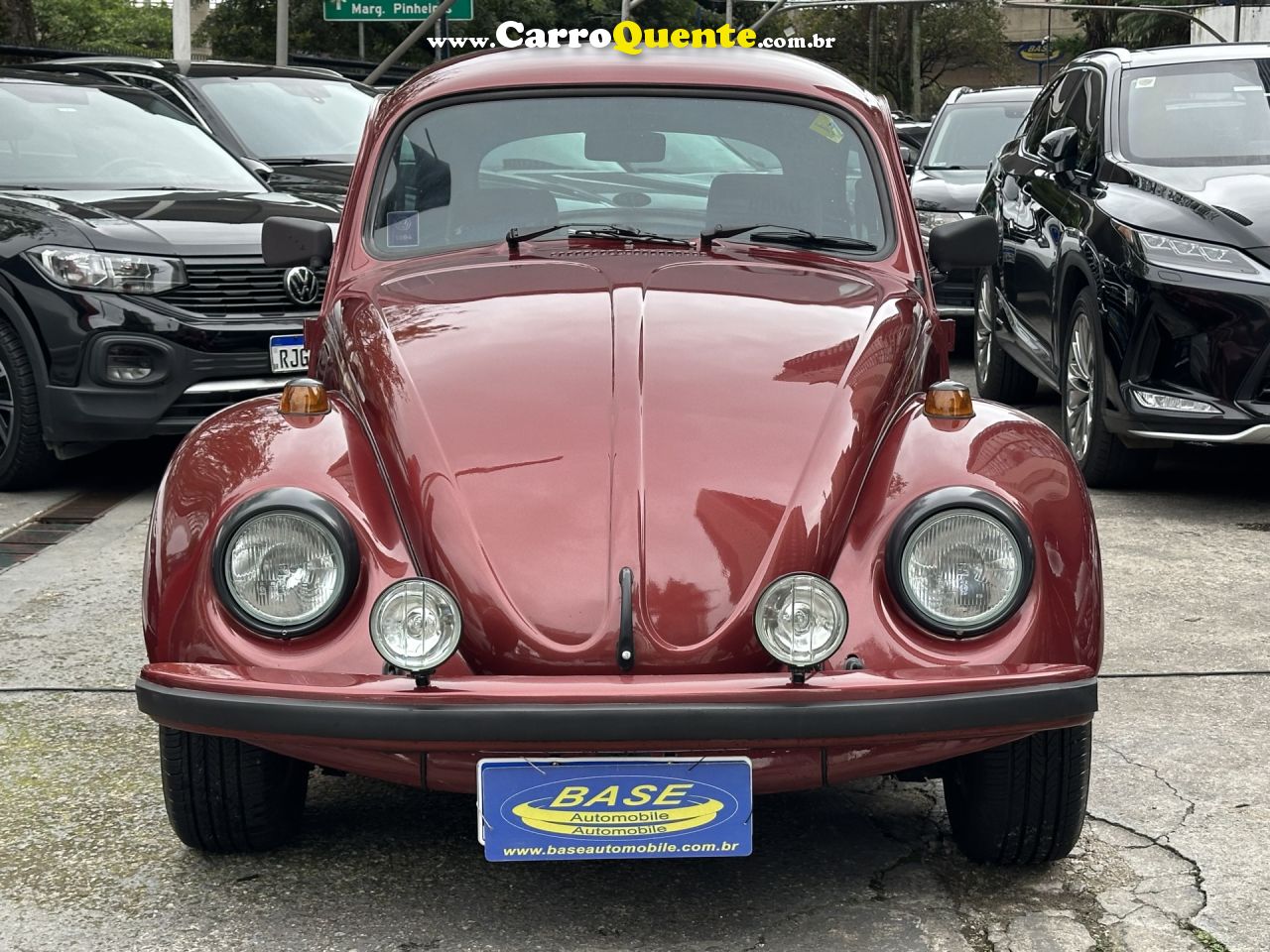 VOLKSWAGEN   FUSCA   VERMELHO 1994 1600 ÁLCOOL - Loja