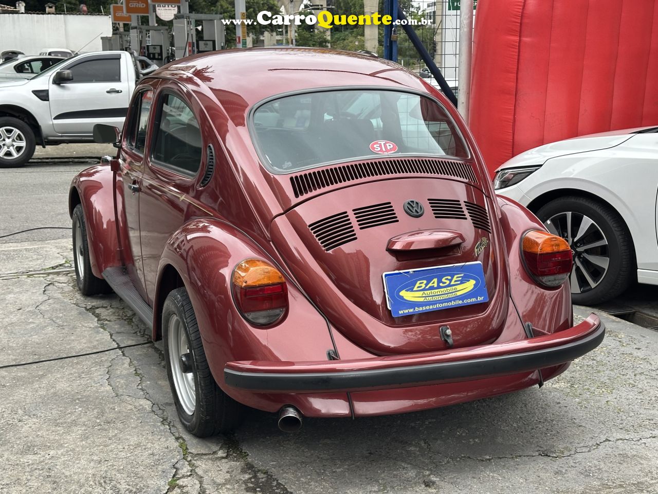 VOLKSWAGEN   FUSCA   VERMELHO 1994 1600 ÁLCOOL - Loja