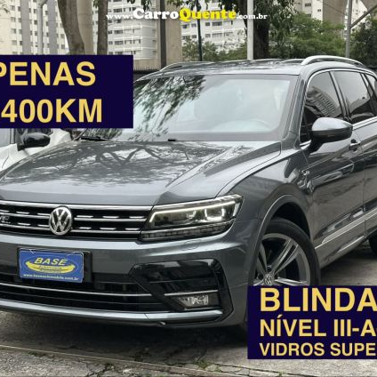 VOLKSWAGEN   TIGUAN ALLSPAC R-LINE 350 TSI 2.0 4X4   CINZA 2019 2.0 T GASOLINA