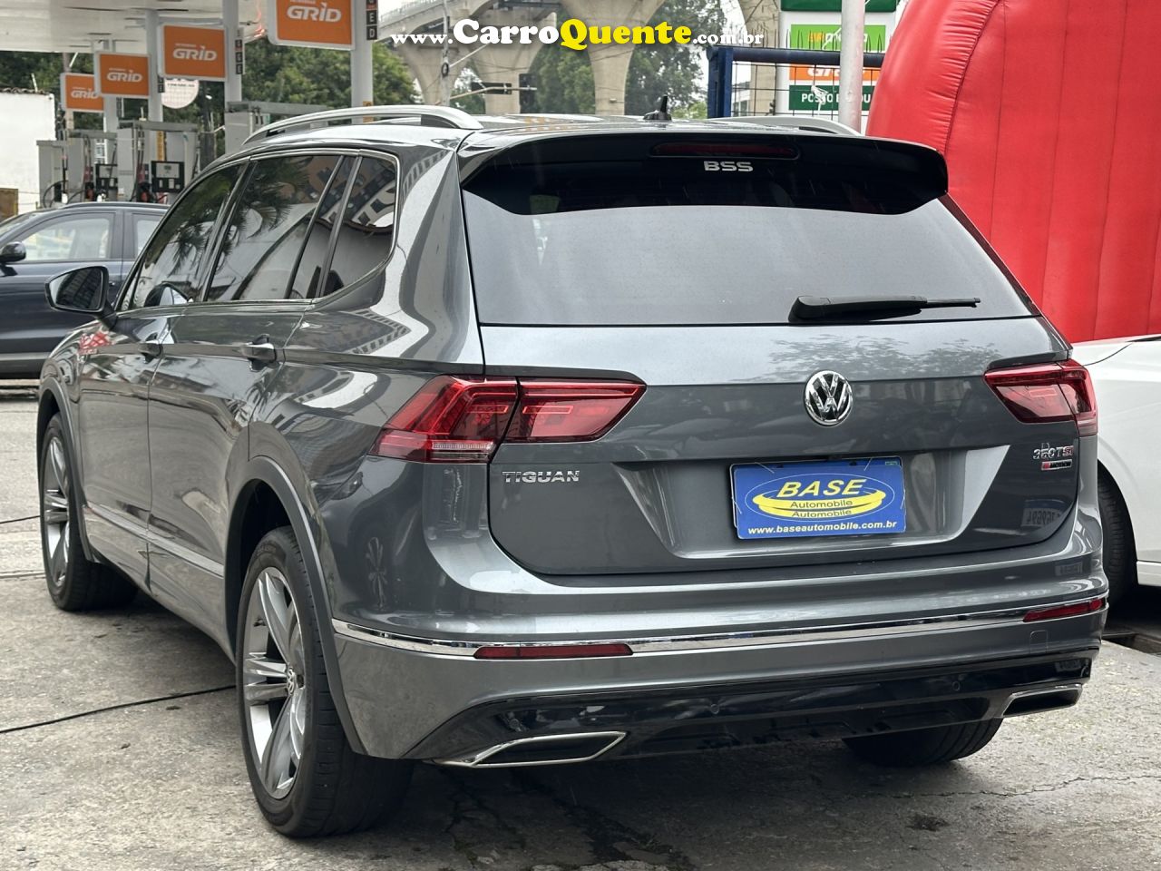 VOLKSWAGEN   TIGUAN ALLSPAC R-LINE 350 TSI 2.0 4X4   CINZA 2019 2.0 T GASOLINA - Loja