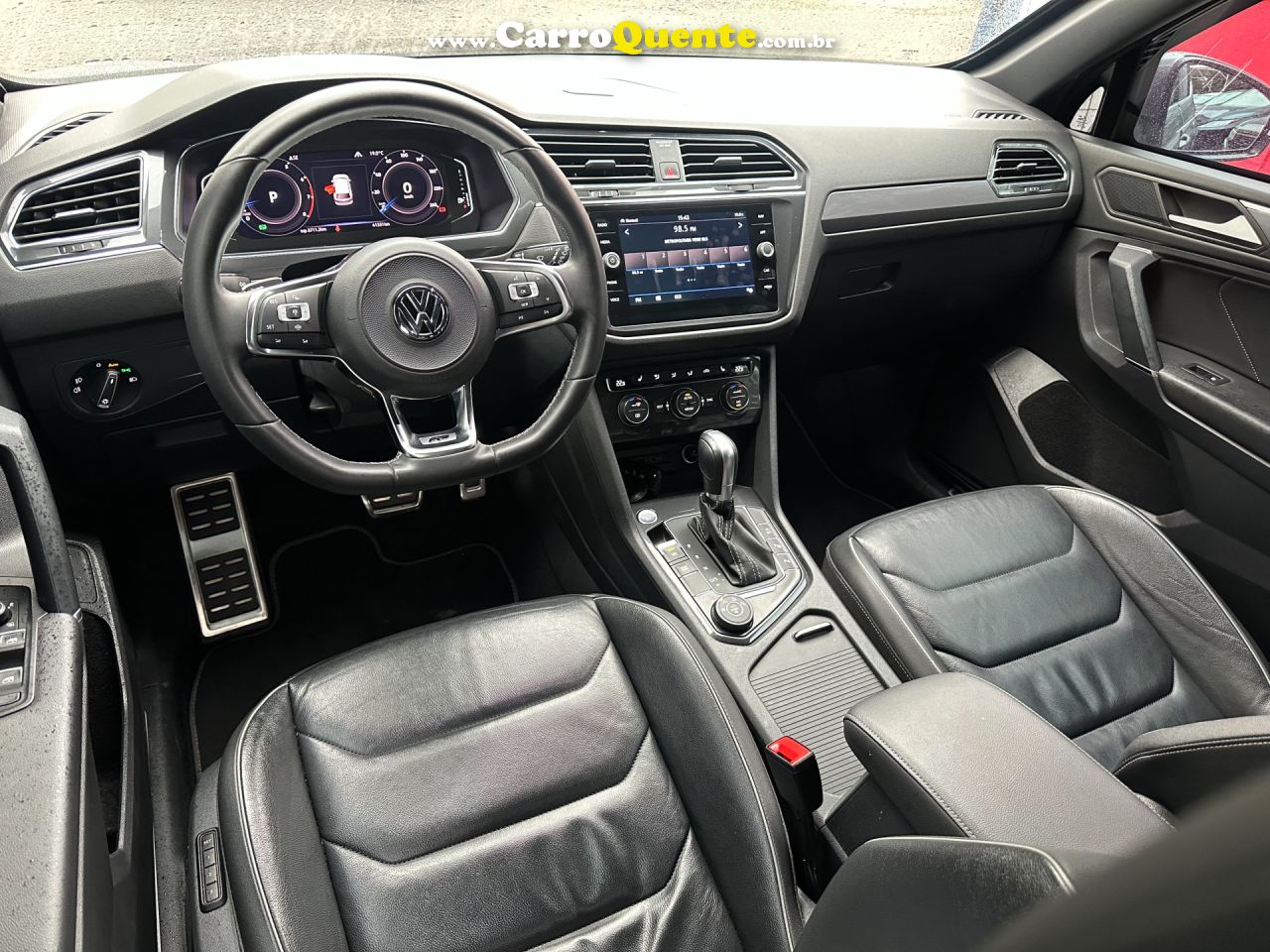 VOLKSWAGEN   TIGUAN ALLSPAC R-LINE 350 TSI 2.0 4X4   CINZA 2019 2.0 T GASOLINA - Loja