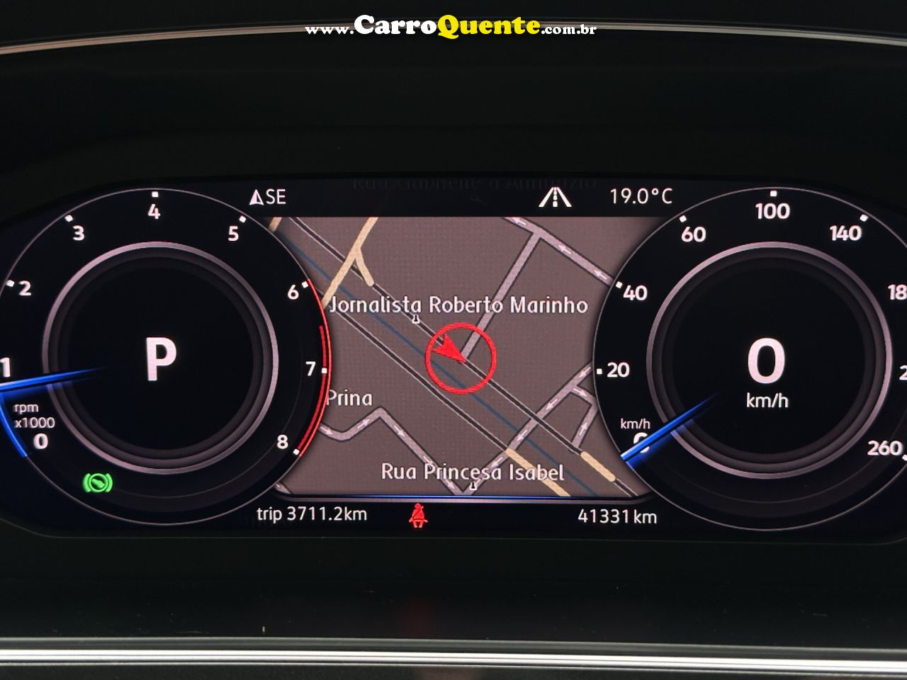 VOLKSWAGEN   TIGUAN ALLSPAC R-LINE 350 TSI 2.0 4X4   CINZA 2019 2.0 T GASOLINA - Loja