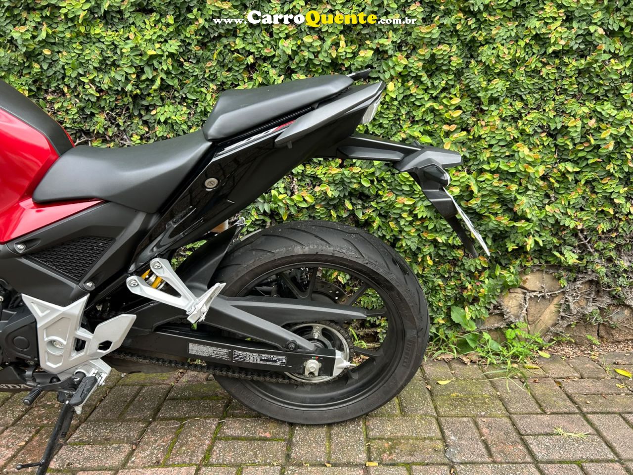 HONDA   CB 300F TWISTER FLEX   VERMELHO 2025 300 FLEX - Loja