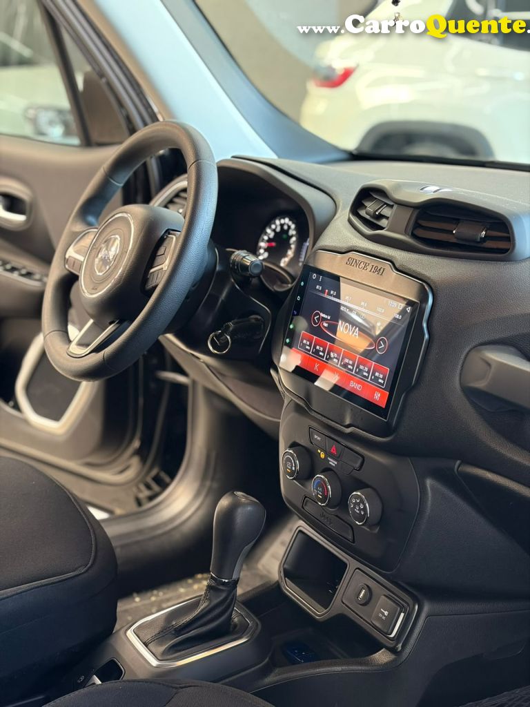 JEEP   RENEGADE SPORT 1.8 4X2 FLEX 16V AUT.   PRETO 2019 1.8 FLEX - Loja