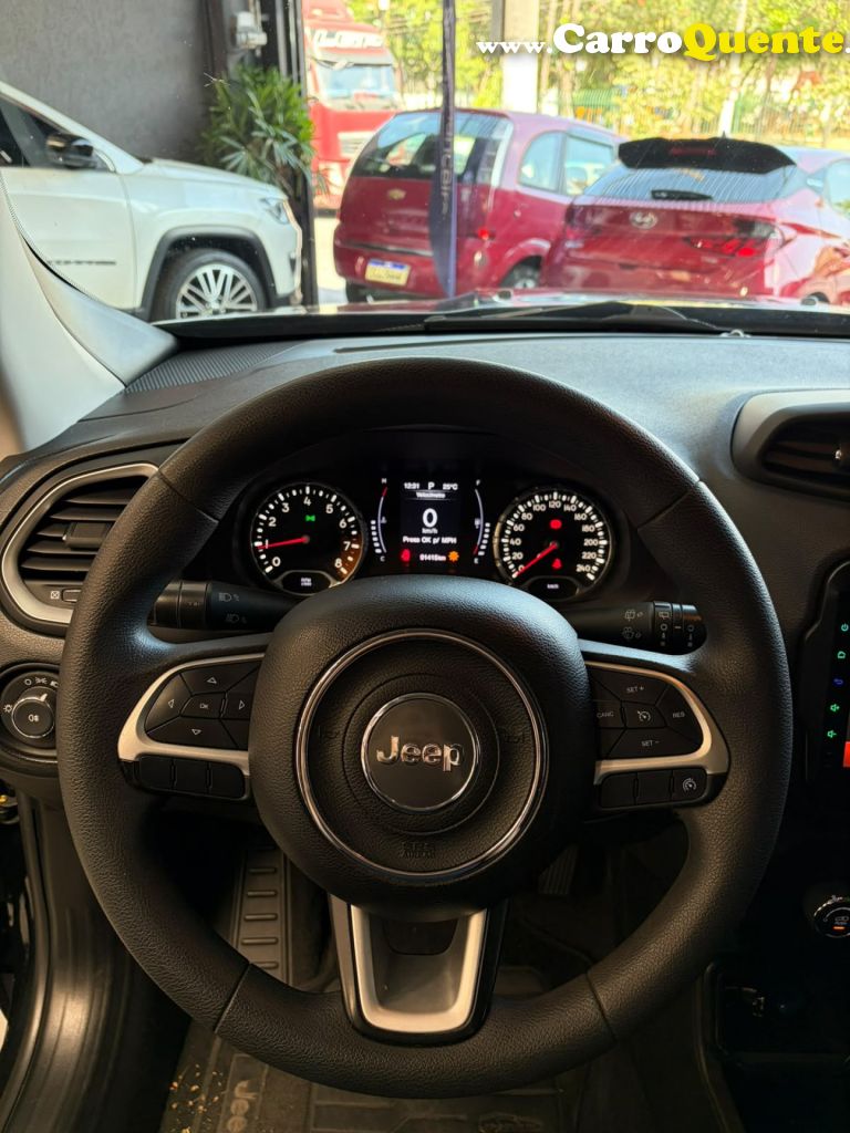 JEEP   RENEGADE SPORT 1.8 4X2 FLEX 16V AUT.   PRETO 2019 1.8 FLEX - Loja