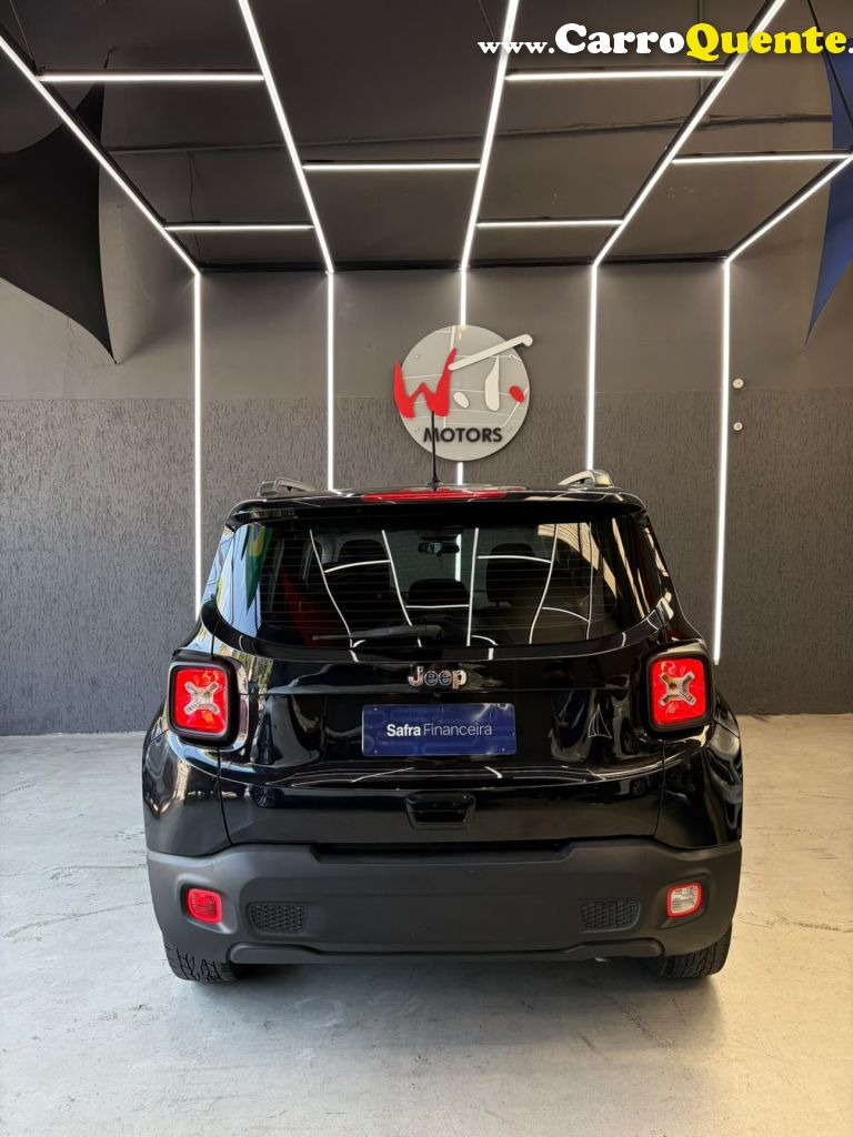 JEEP   RENEGADE SPORT 1.8 4X2 FLEX 16V AUT.   PRETO 2019 1.8 FLEX - Loja