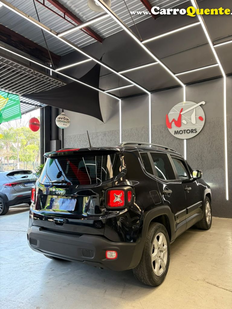 JEEP   RENEGADE SPORT 1.8 4X2 FLEX 16V AUT.   PRETO 2019 1.8 FLEX - Loja