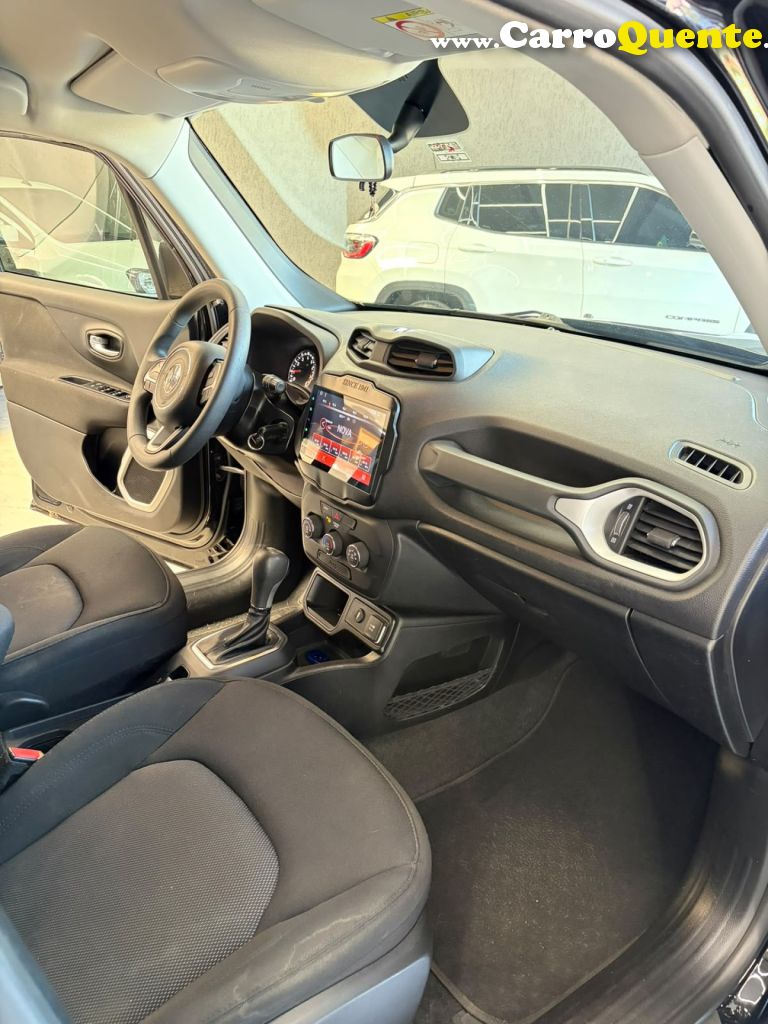 JEEP   RENEGADE SPORT 1.8 4X2 FLEX 16V AUT.   PRETO 2019 1.8 FLEX - Loja