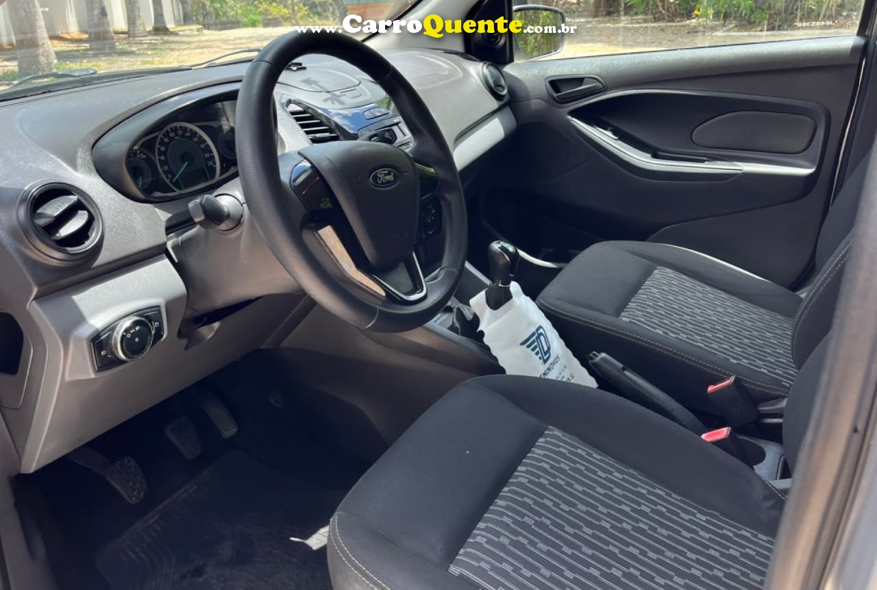 FORD   KA+ SEDAN 1.0 SESE PLUS TIVCT FLEX 4P   PRATA 2018 1.0 FLEX - Loja