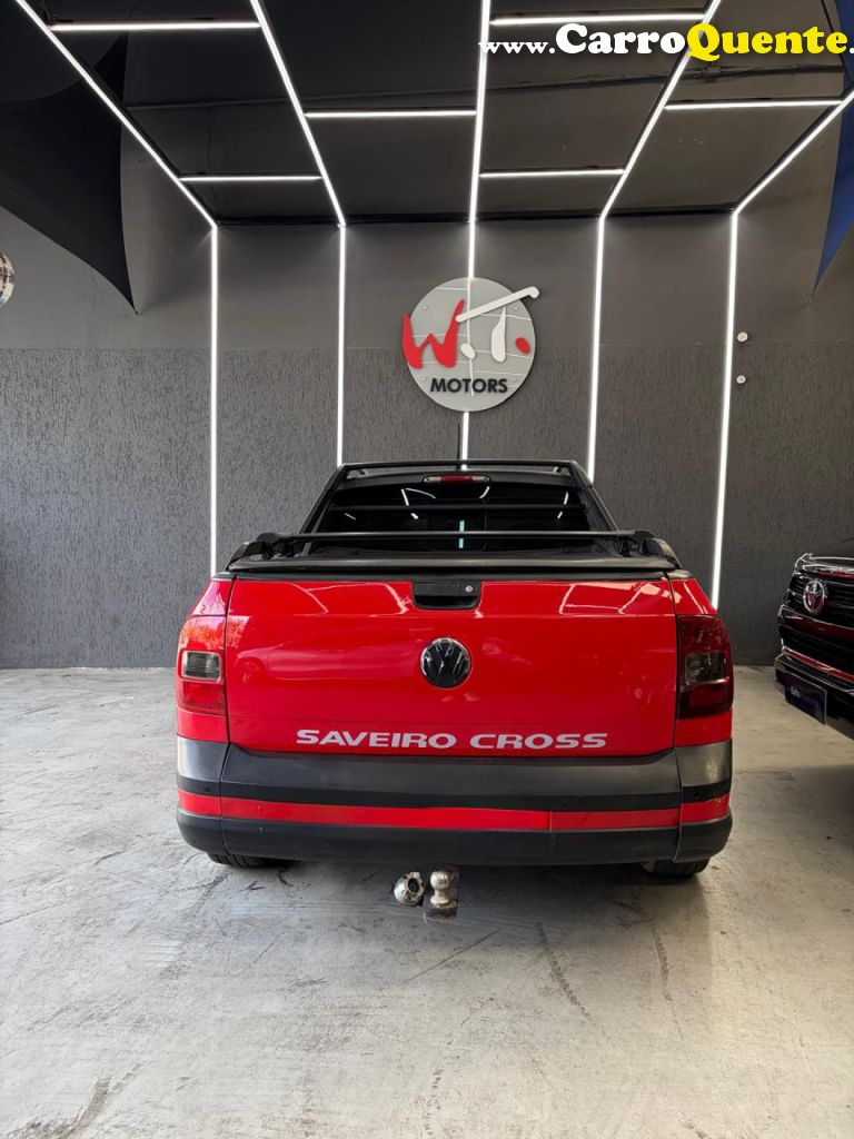 VOLKSWAGEN   SAVEIRO CROSS 1.6 MI TOTAL FLEX 8V CE   VERMELHO 2011 1.6 FLEX - Loja