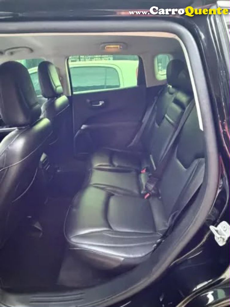 JEEP   COMPASS LONGITUDE 2.0 4X2 FLEX 16V AUT.   PRETO 2018 2.0 FLEX - Loja