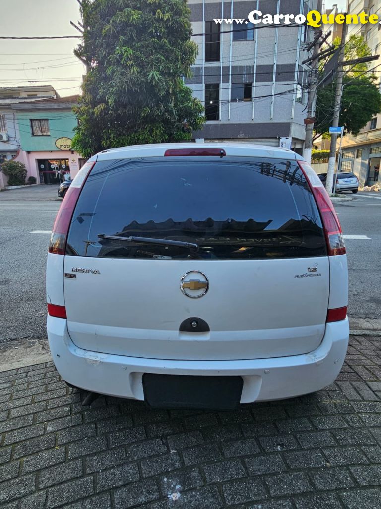CHEVROLET   MERIVA JOY 1.8 MPFI 8V FLEXPOWER   BRANCO 2007 1.8 FLEX - Loja