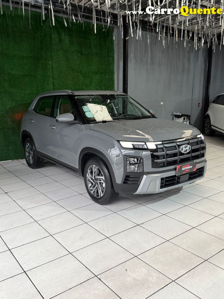 HYUNDAI   CRETA PLATINUM 1.0 TB 12V FLEX AUT.   CINZA 2027 1.0 FLEX - Loja