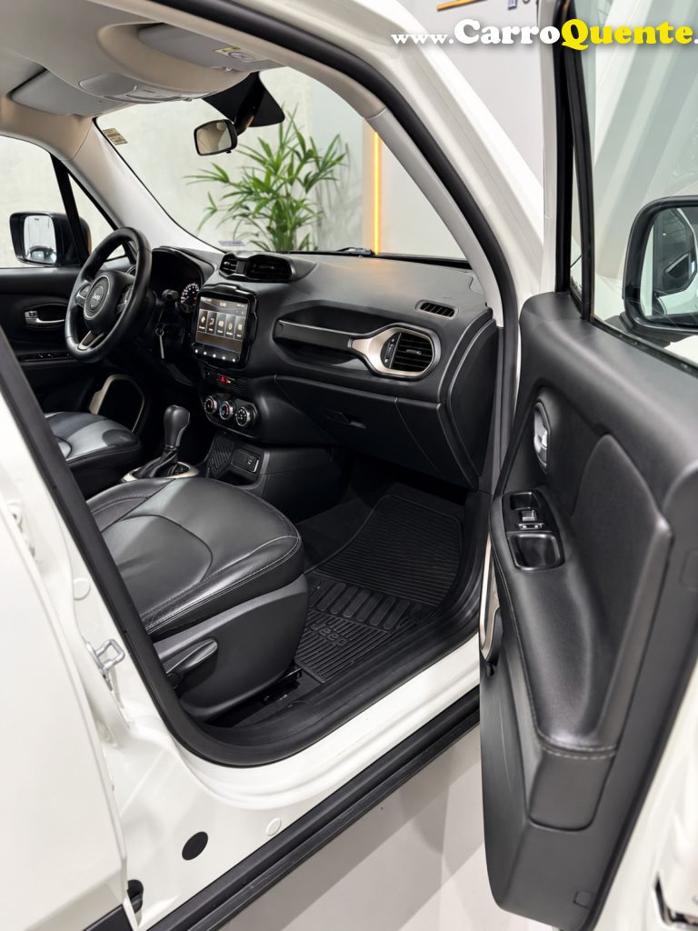 JEEP   RENEGADE LONGITUDE 1.8 4X2 FLEX 16V AUT.   BRANCO 2018 1.8 FLEX - Loja