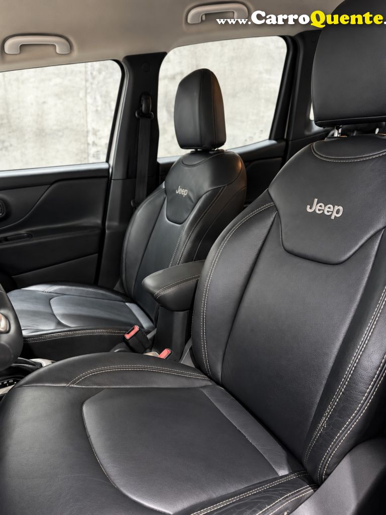 JEEP   RENEGADE LONGITUDE 1.8 4X2 FLEX 16V AUT.   BRANCO 2018 1.8 FLEX - Loja