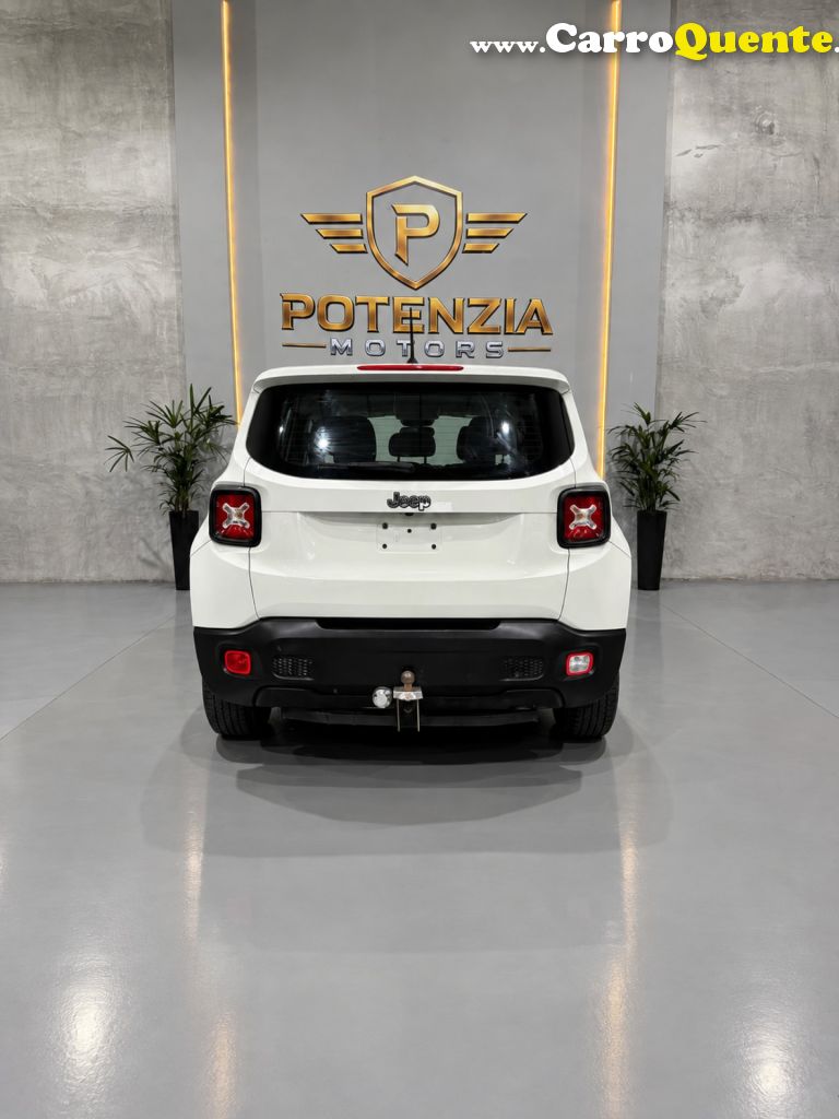 JEEP   RENEGADE LONGITUDE 1.8 4X2 FLEX 16V AUT.   BRANCO 2018 1.8 FLEX - Loja