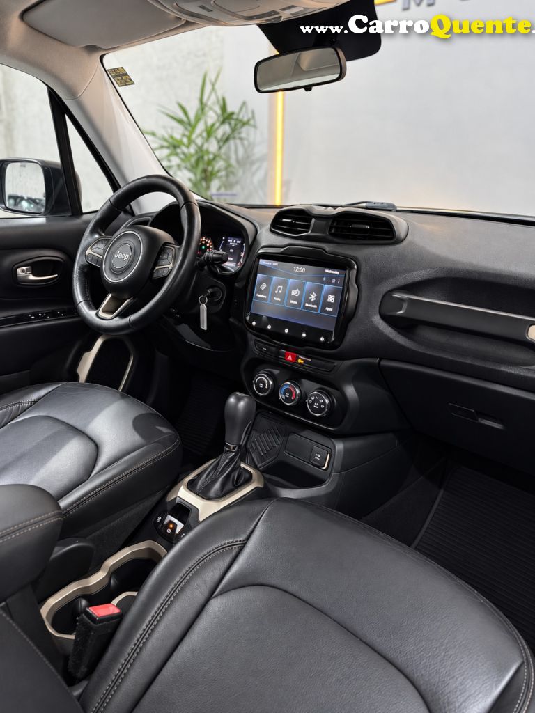 JEEP   RENEGADE LONGITUDE 1.8 4X2 FLEX 16V AUT.   BRANCO 2018 1.8 FLEX - Loja