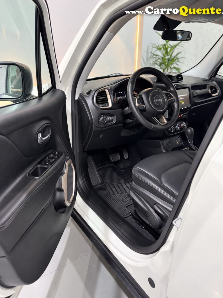 JEEP   RENEGADE LONGITUDE 1.8 4X2 FLEX 16V AUT.   BRANCO 2018 1.8 FLEX - Loja