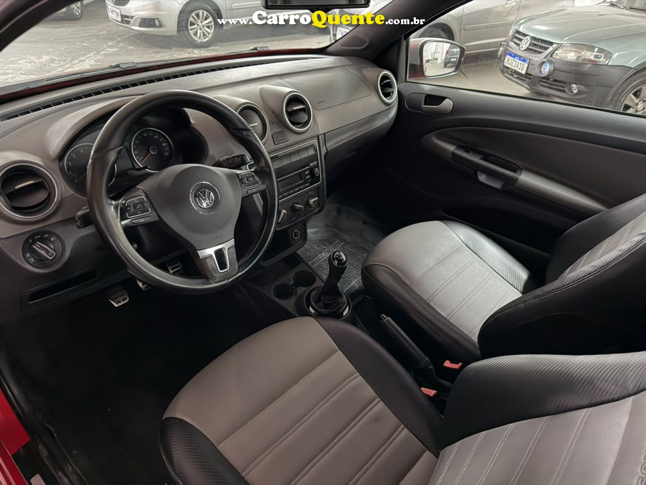 VOLKSWAGEN   SAVEIRO CROSS 1.6 T. FLEX 16V CE   VERMELHO 2015 1.6 FLEX - Loja