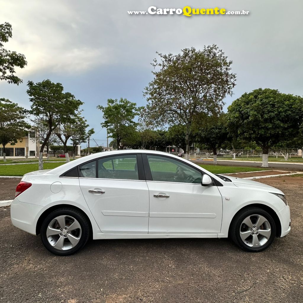 CHEVROLET   CRUZE LT 1.8 16V FLEXPOWER 4P AUT.   BRANCO 2014 1.8 FLEX - Loja