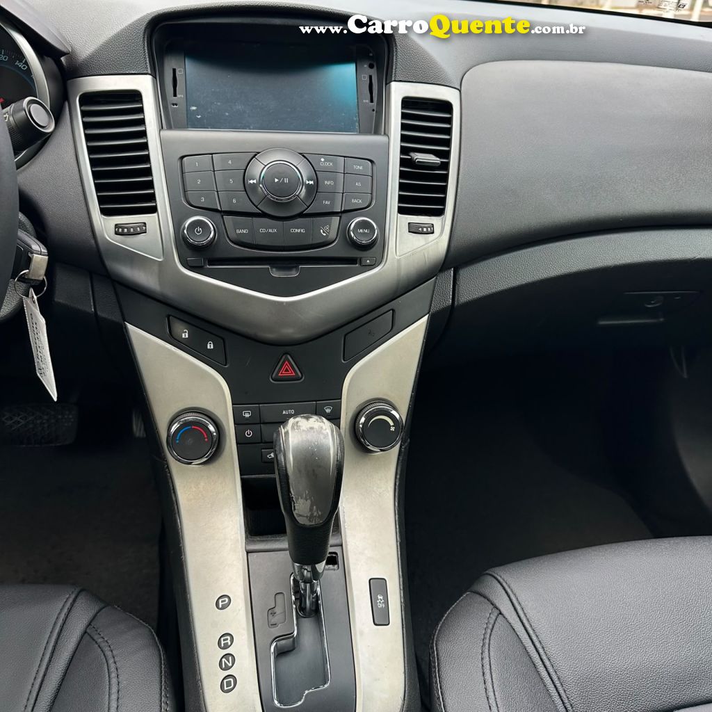 CHEVROLET   CRUZE LT 1.8 16V FLEXPOWER 4P AUT.   BRANCO 2014 1.8 FLEX - Loja