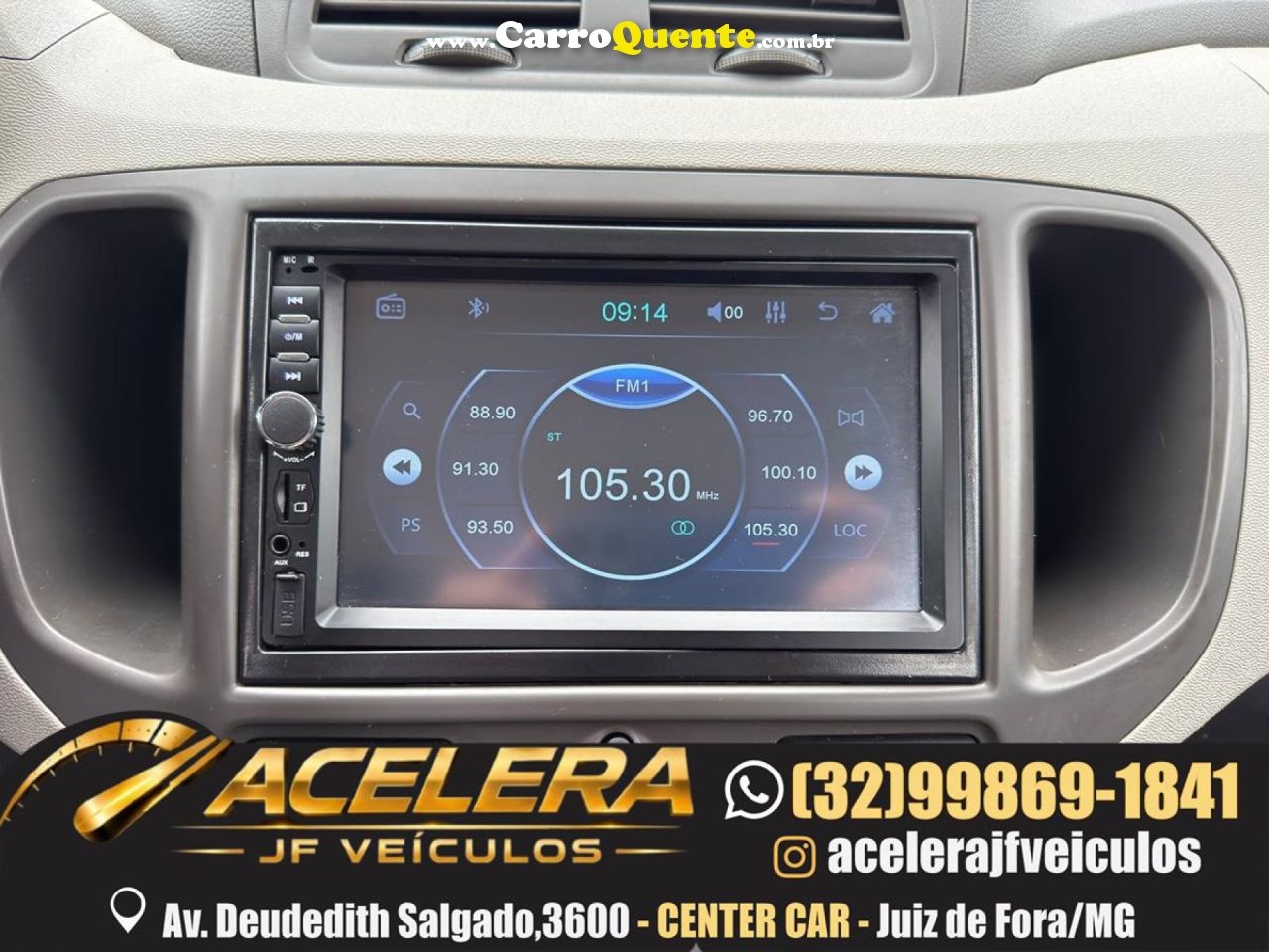 CHEVROLET   SPIN LT 1.8 8V ECONO.FLEX 5P AUT.   CINZA 2014 1.8 FLEX - Loja