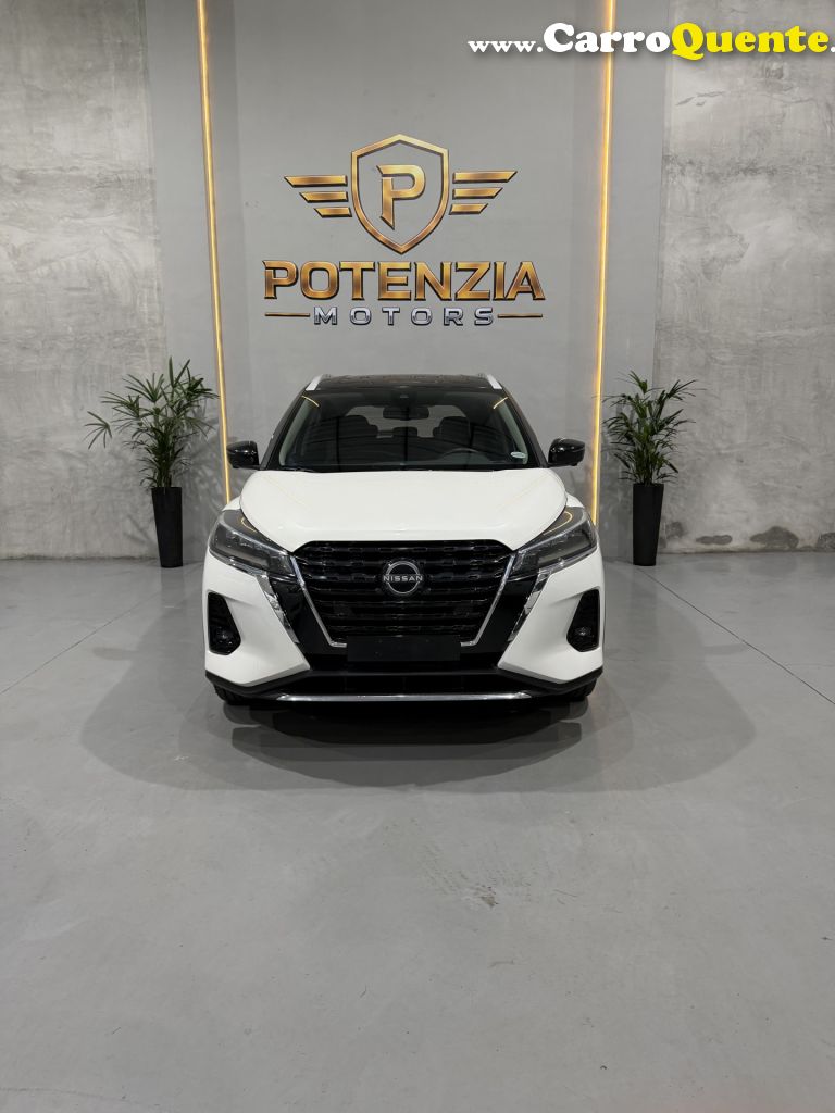 NISSAN   KICKS EXCLUSIVE 1.6 16V FLEX AUT.   BRANCO 2023 1.6 FLEX - Loja